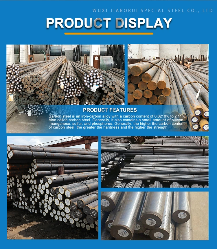 Hot Sale Alloy 1060 1045 S45c C45 Cold Drawn Round Carbon Steel Bar in Stock