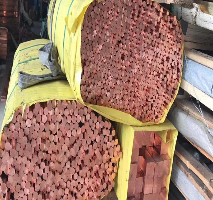 China Suppliers C24000c26800 C27000 T27300 T27600 Red Copper Bar Solid Copper Bar