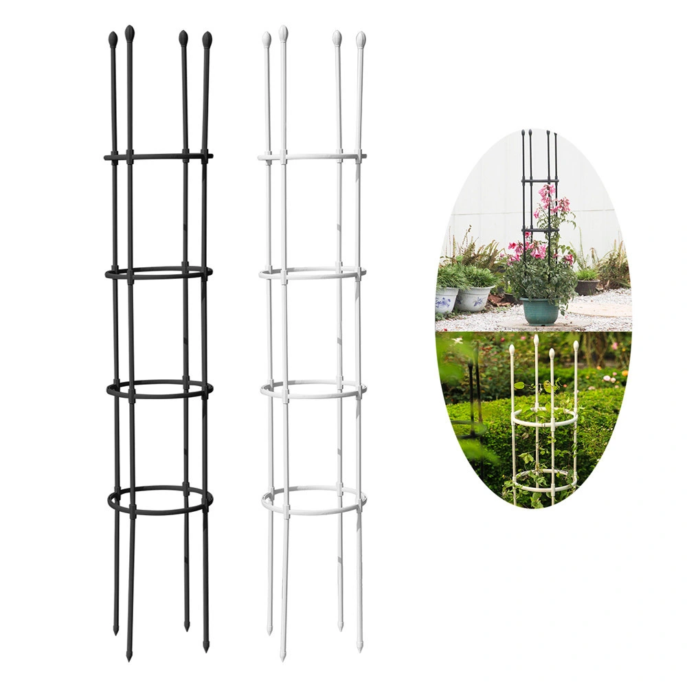 Straight Type Garden Plant Lianas Climbing Trellis Outdoor Flower Metal Support Rod