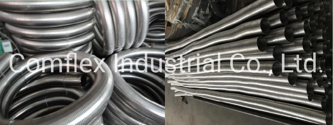 SS304 10 Inch Diameter 10meter Long Interlock Flexible Metal Hose Price