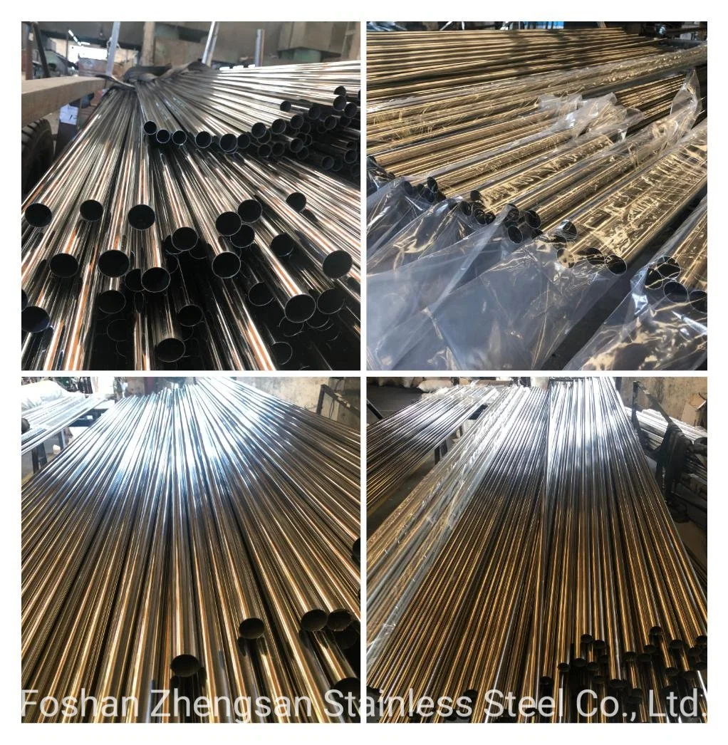 Grade 201 Cold Rolled Stainless Steel Round Pipes