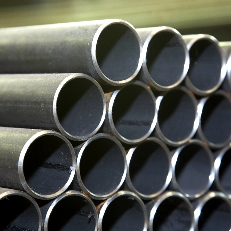 Factory Supplier Black Iron Round Mild ERW Steel Pipe