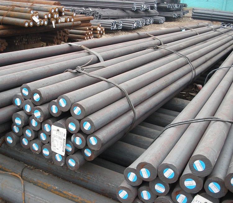 New Design S40c SAE 1045 1020 Hot Rolled Iron Carbon Steel Round Bars En3b En8 En9 En10 Carbon Alloy Steel Round Bar