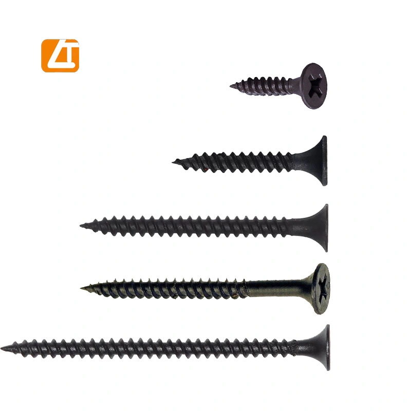 C1022A Bulge Head Harden Steel DIN18182 Black Phosphated Drywall Screws