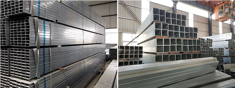 Galvanized 50*30*4 Carbon Steel for 1 Inch Square Steel Tube Pipe