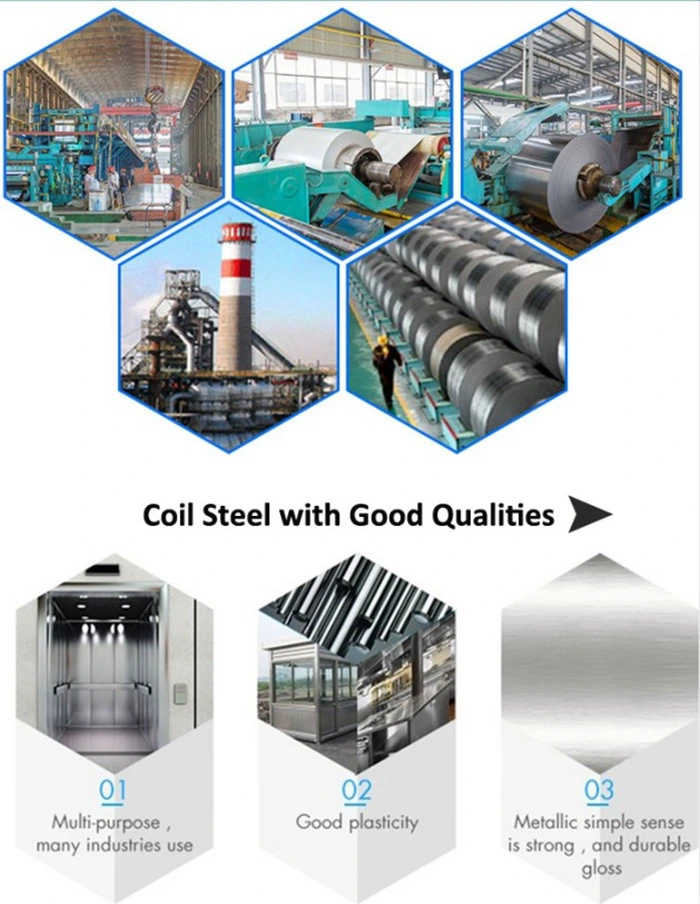 Zpss 304 Stainless Steel Coil with Ready Stocks