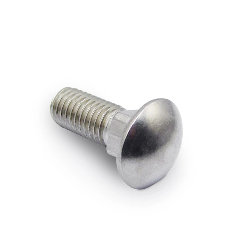 A2-70 / 304 Stainless Steel Round Head Bolt Half Thread Carriage Bolt