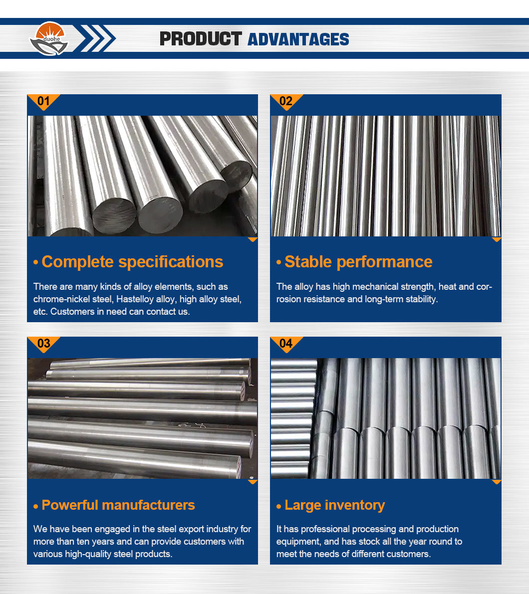 AISI Nickel Alloy Monel K-500 400 Round Rod Bar for Building Material