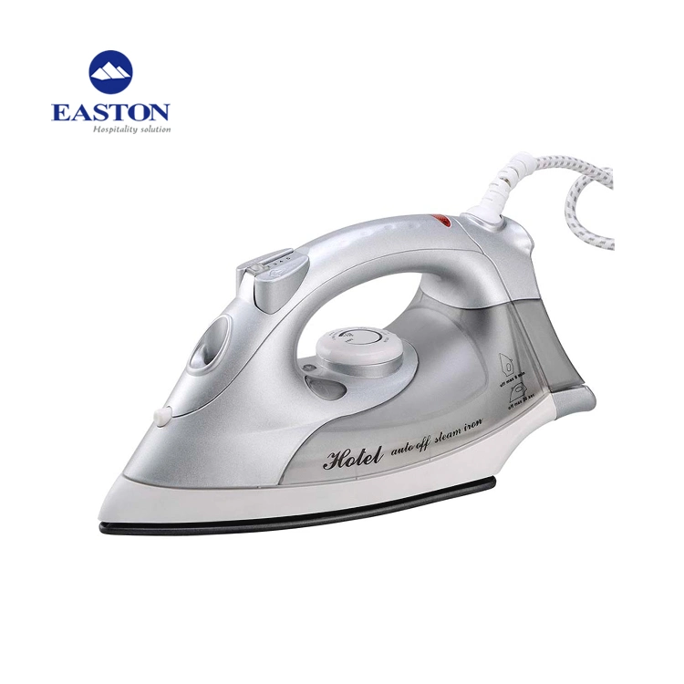 Guest Room 2m Power Cord Non-Stick Silver Steam Iron