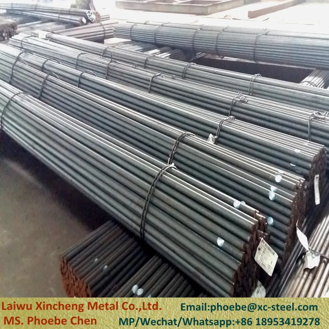 AISI 4140 / DIN 42CrMo4 / En19 Q&T Heat Treated Alloy Steel Round Bar