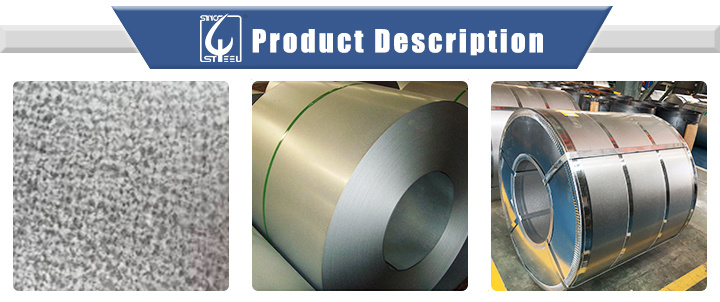 508/610mm Inner Diameter Steel Coil Alu-Zinc Steel Coil