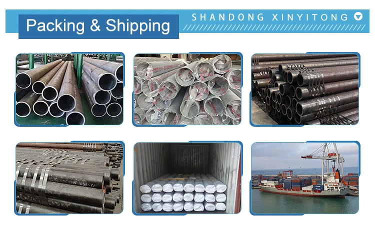 Metal Steel Round Pipe Black Iron Carbon Steel Tube