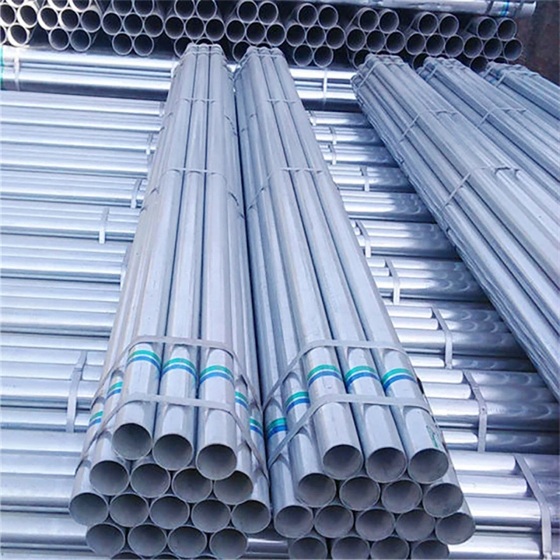 China Factory Dx51d CGCC SGCC ERW Welded Pipe Round Galvanized Steel Tube