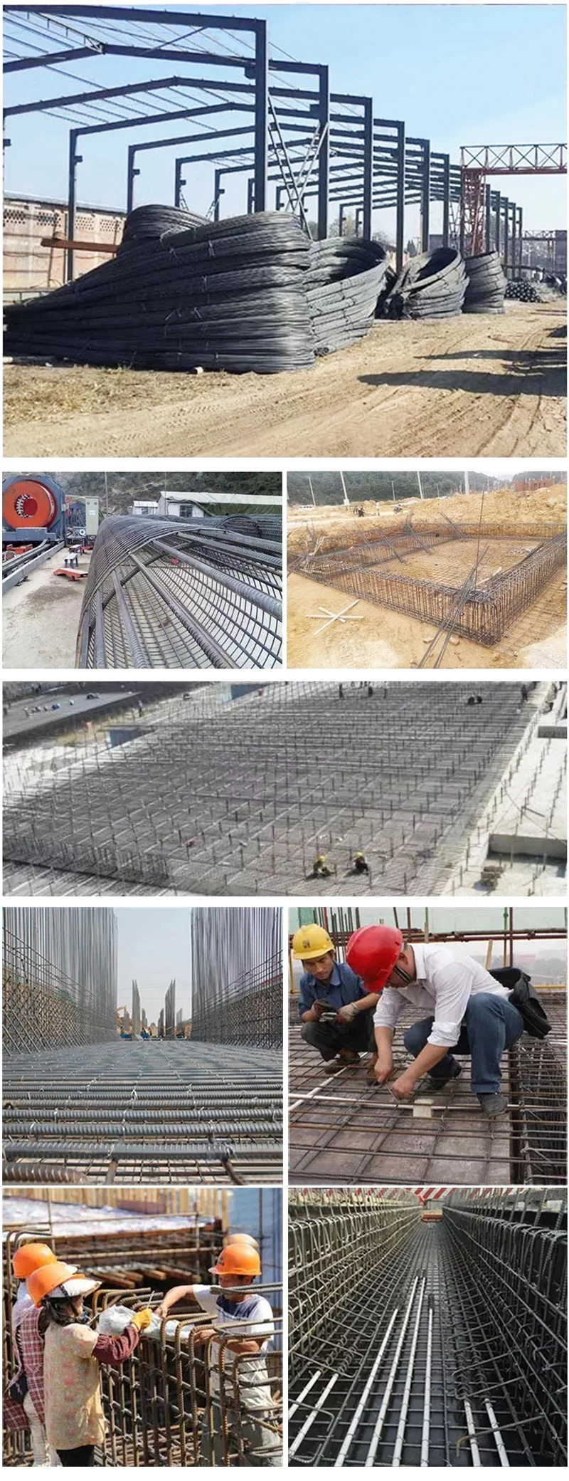 16mm Deformed Bar Steel Rebar ASTM A706