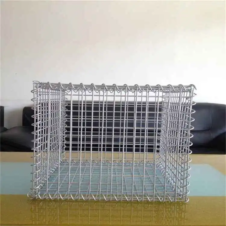 Metal Welded Galvanized Square Hole Welded Gabion Stone Box