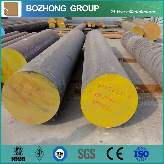 SAE 52100 Alloy Bearing Steel Round Bar with Forged Process