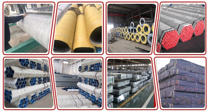 Standard Packing ERW Ouersen Galvanized Round Steel Tube Pipe with Low Price