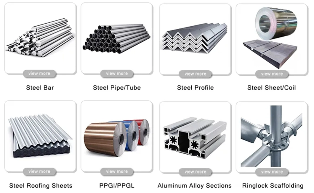 SGCC/Sgce Galvanized Steel Zinc Metal Coated Round Tube/Pipe for Fence