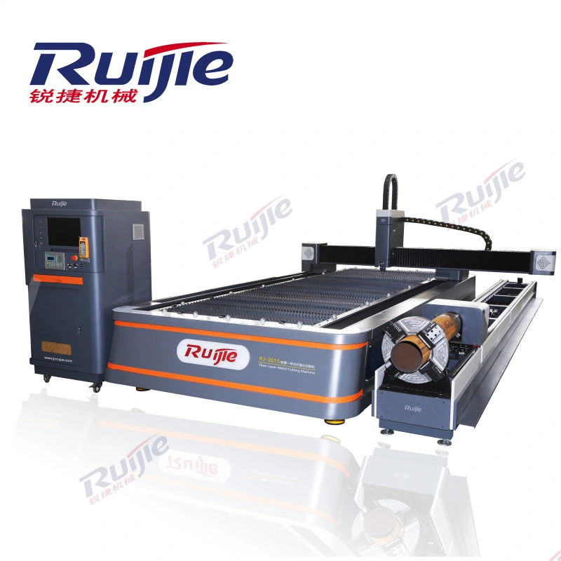 Round/Square Pipe Fiber Laser Cutting Machine for Stainless Steel Tube