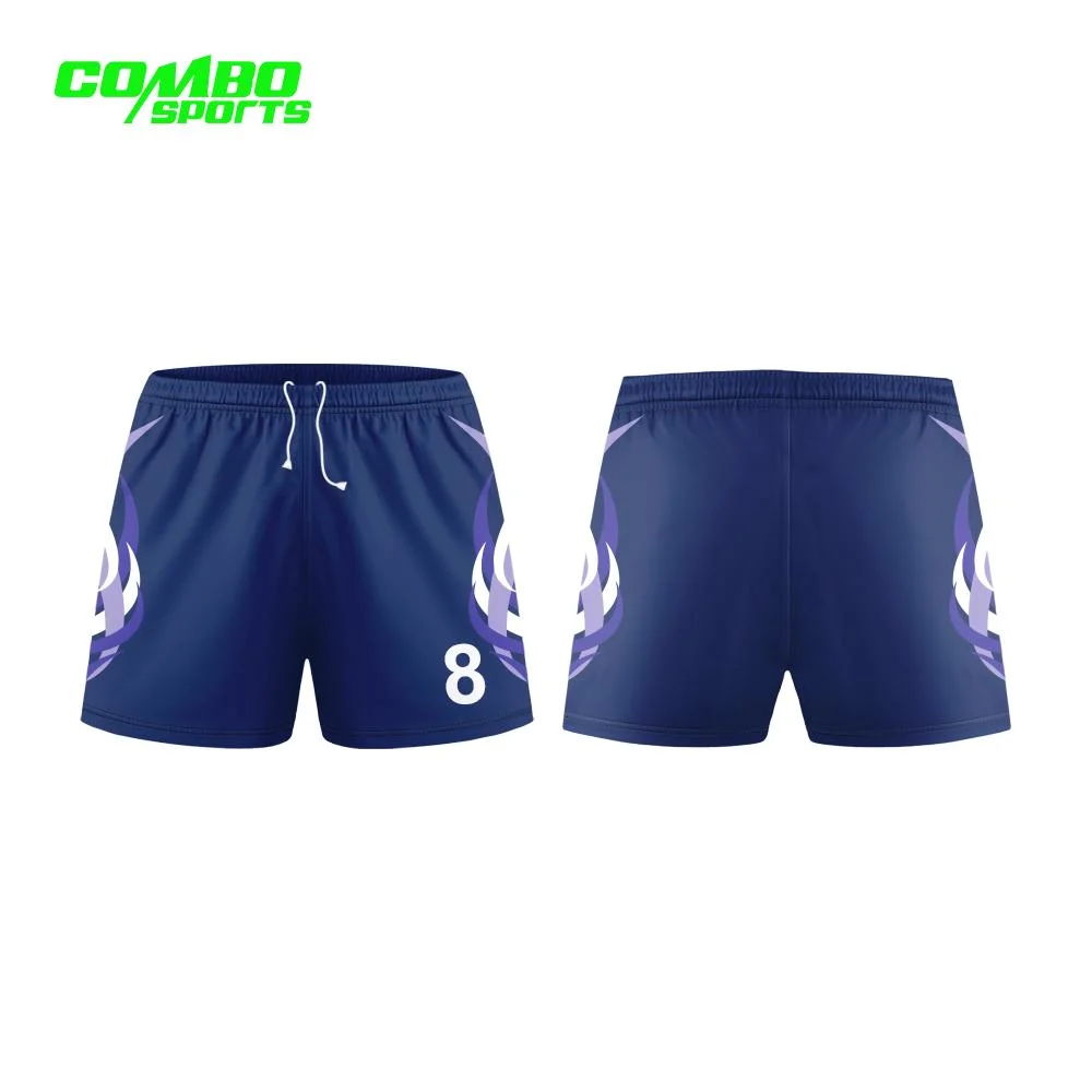 Short personalizzato sublimazione per Calcio Calcio Calcio Calcio Basket Rugby Breve formazione