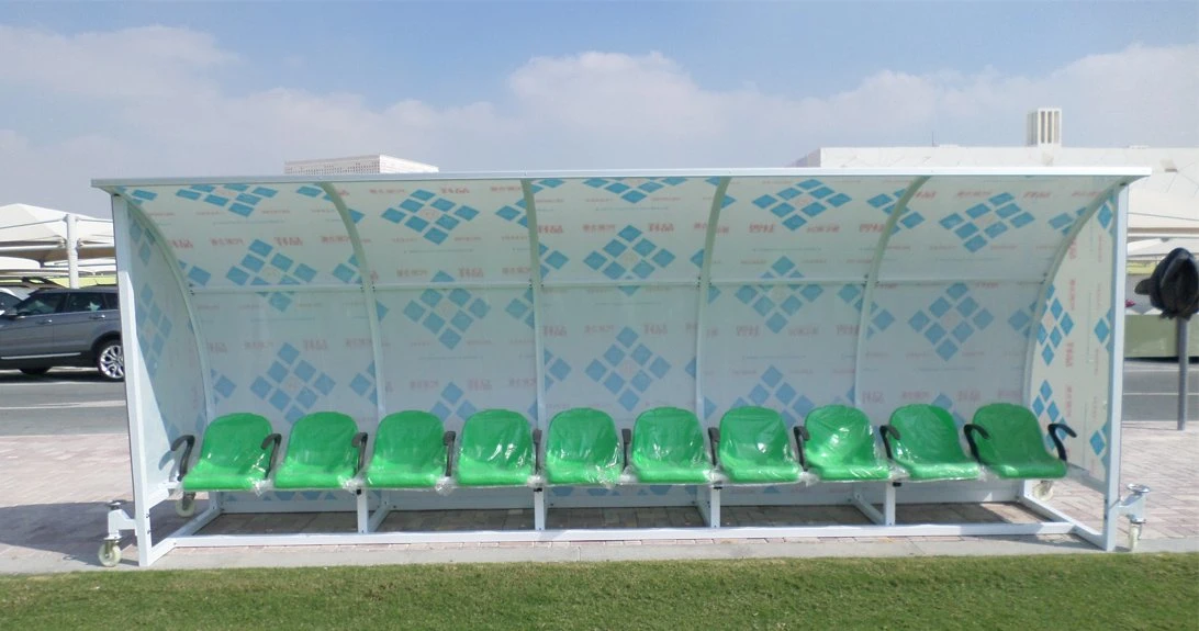 Stadio di calcio Stunity Calcio giocatore Calcio Calcio Sostituisci Bench