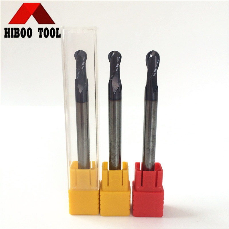 Fresa a punta tonda lunga in carburo da 5/16" taglio a carvatura conica Strumenti