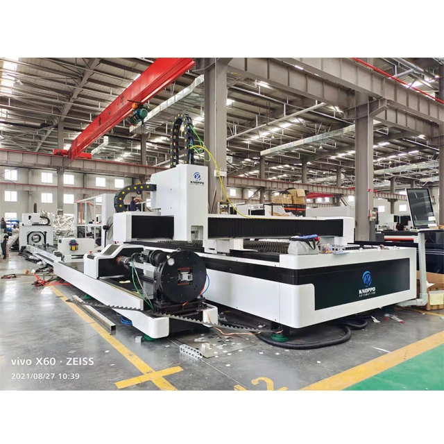 1000 W 2000 W 3000 W 4000 W 6000 W CNC produzione lamiera rotonda Taglierina laser per tubi quadrati
