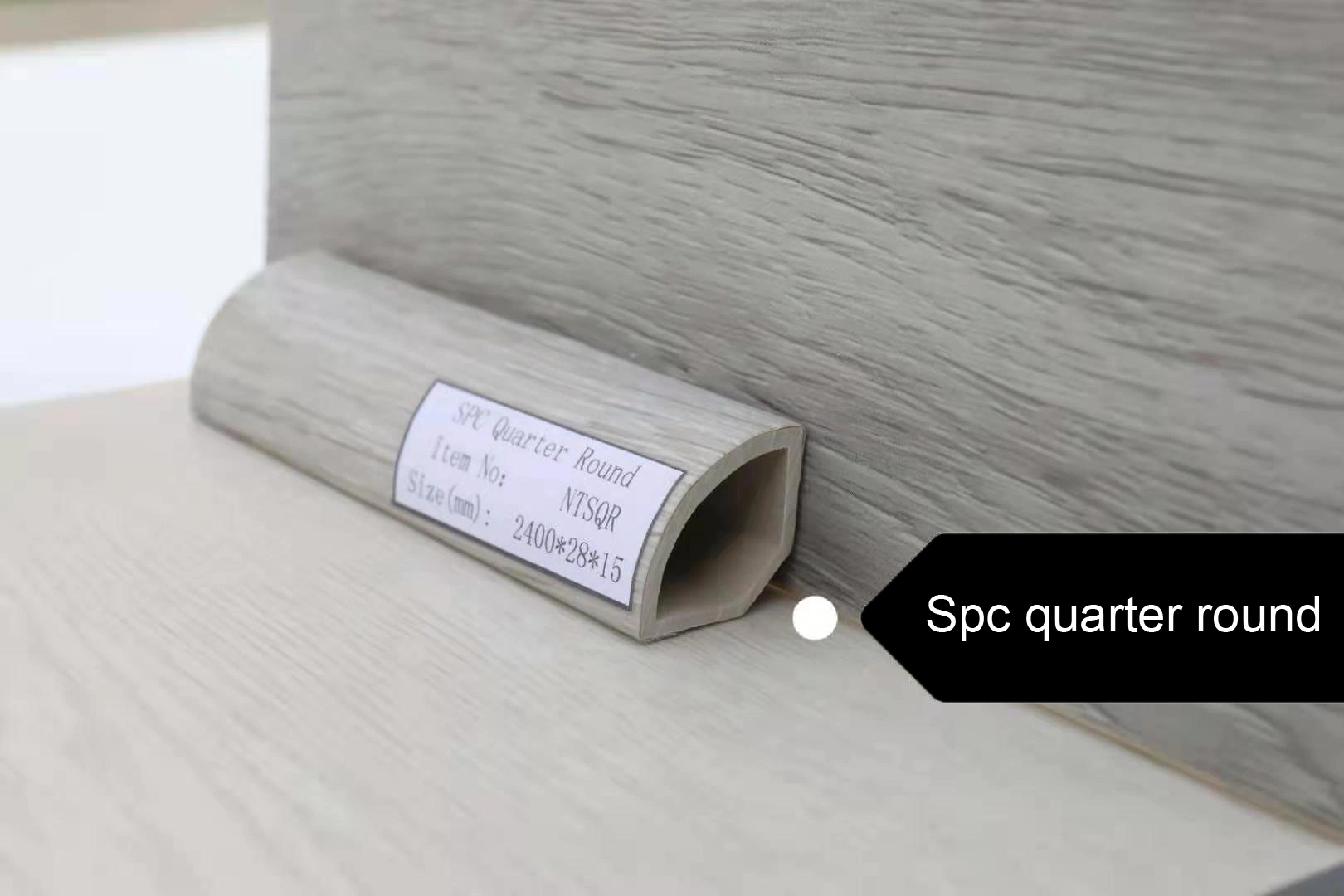 SPC quarto tondo battiscopa SPC pavimenti Accessori baseboard