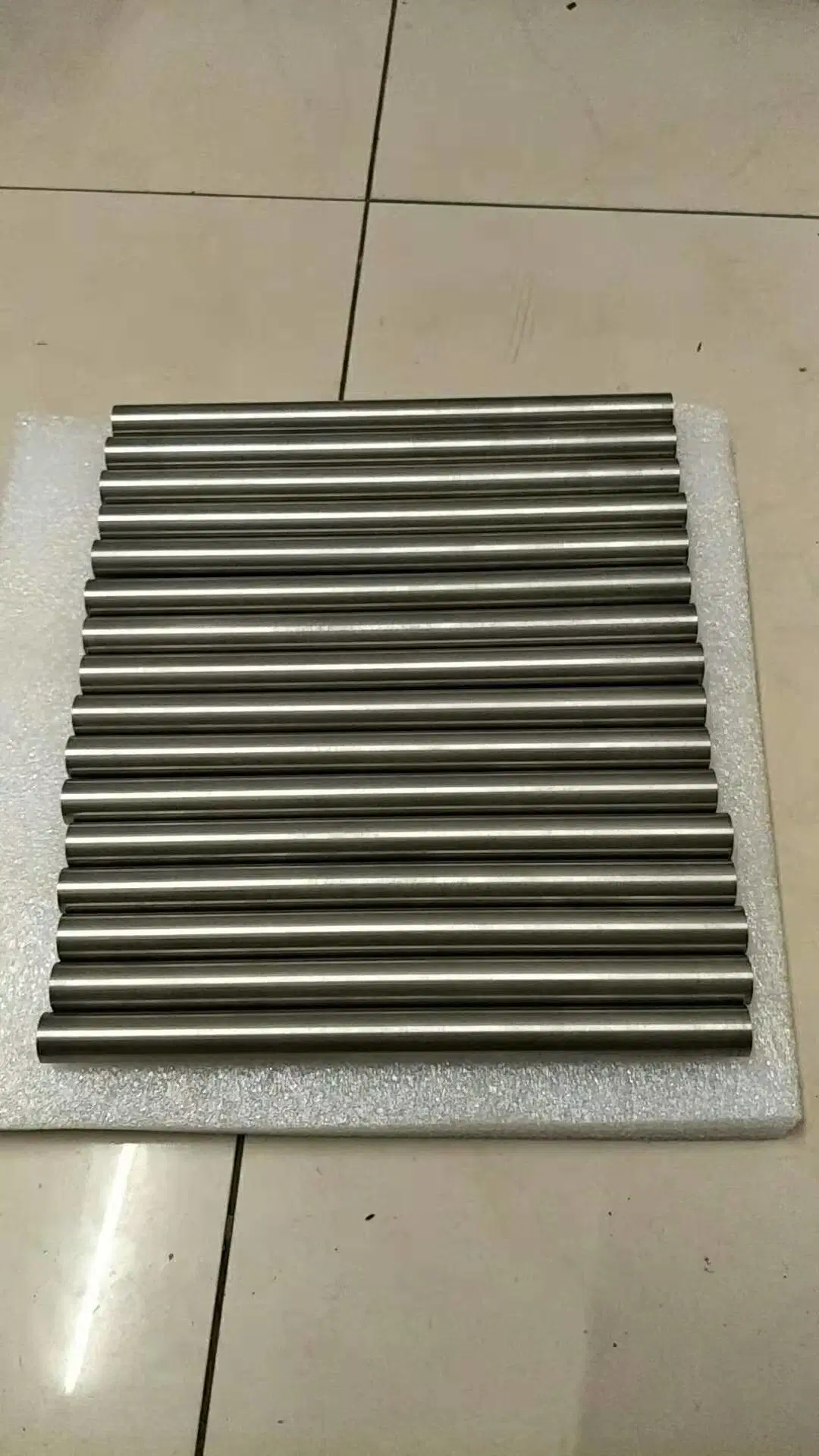 97.5%Wnife Dia14*500 barra in lega di tungsteno smerigliata in carburo di tungsteno