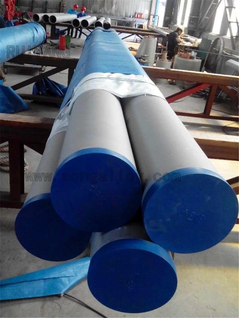ASTM A312 Tp347 tubi tondi in acciaio inox materiale da costruzione industriale Tubo tubo in vendita