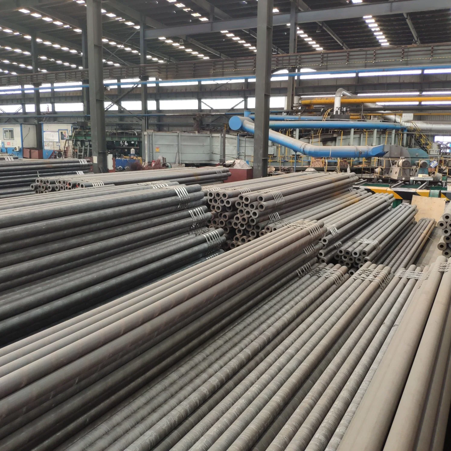 Q235 Q345 ASTM acciaio saldato rotondo in ferro dolce ERW con carbonio Tubi