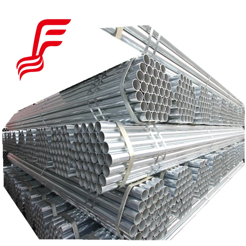 Cina fabbrica Structural 50mm acciaio zincato dolce tubo rotondo