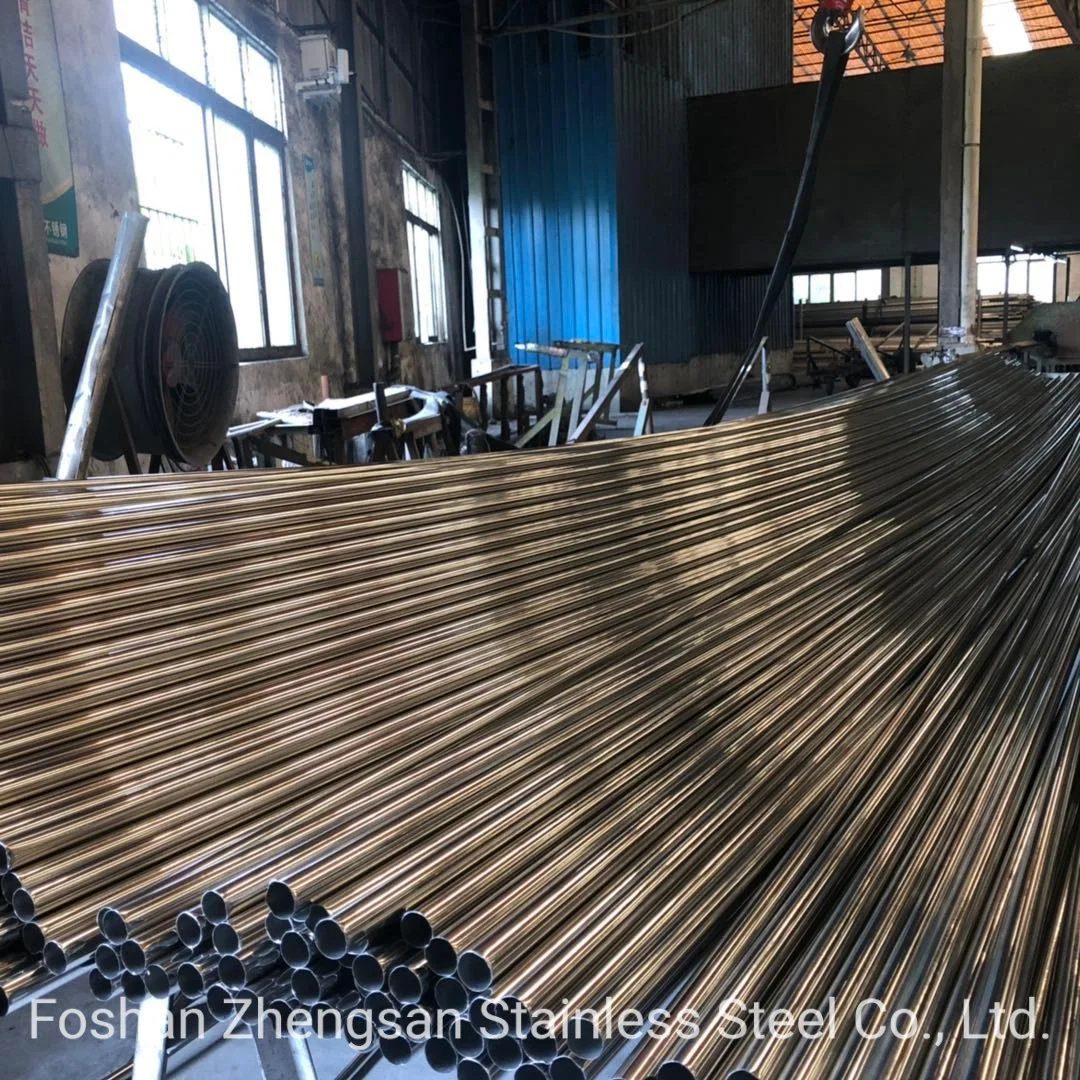 Tubi rotondi in acciaio inox laminati a freddo grado 201