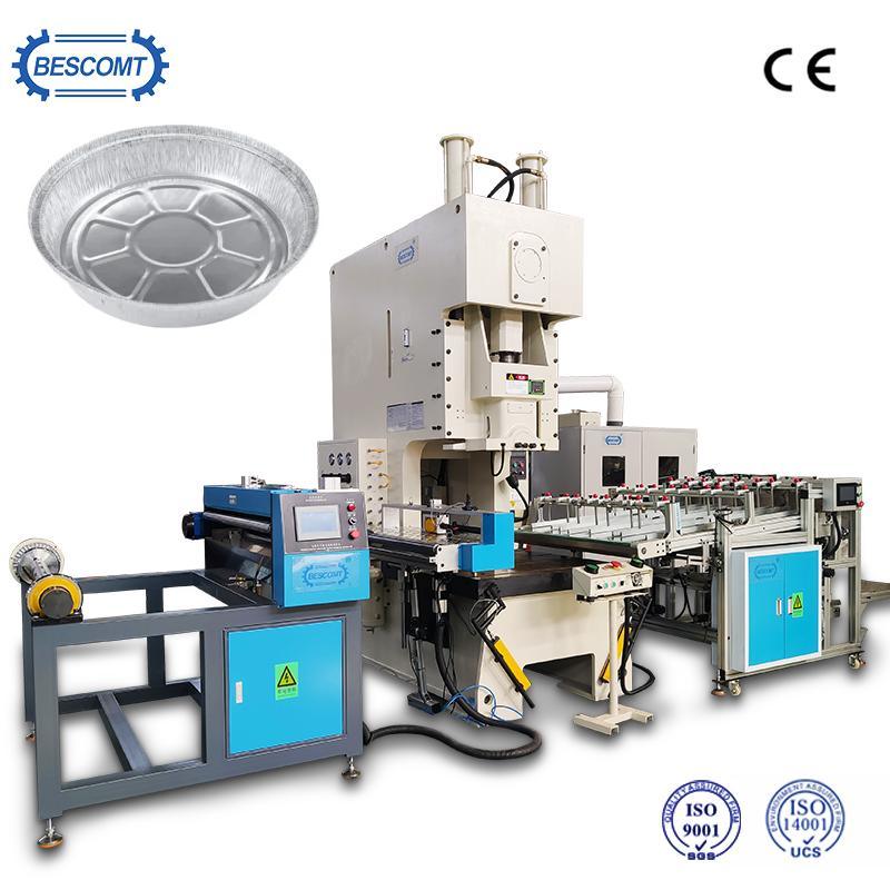 Tondino CNC alluminio alluminio alluminio contenitore per alimenti Takeaway Foil pentole per alimenti Fare macchina