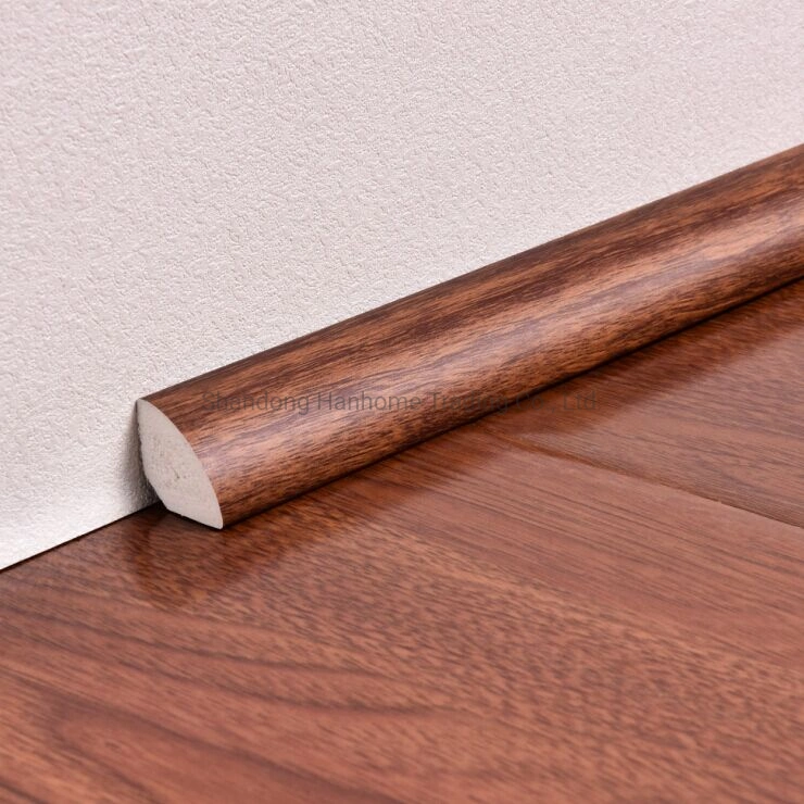 MDF Accessori quarto tondo T-Molding battiscopa laminato profili quarto Rotondo