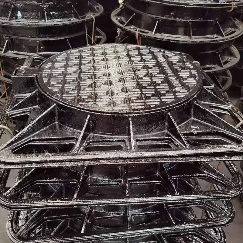 Fornitore professionale di tombino in ferro duttile copertura tombino rotonda