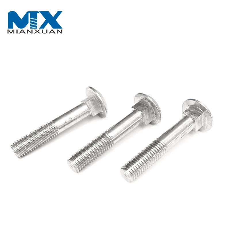Uni 5732 vite a testa tonda zincata ANSI/ASME B 18.5.2.3m nichelata Bullone a testa tonda