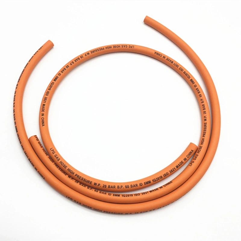 Tubo in gomma GPL con diametro interno di alta pressione 8 mm W. P 20 bar