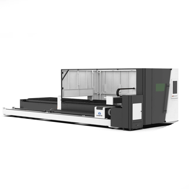 1000 W 2000 W 3000 W 4000 W 6000 W CNC produzione lamiera rotonda Taglierina laser per tubi quadrati