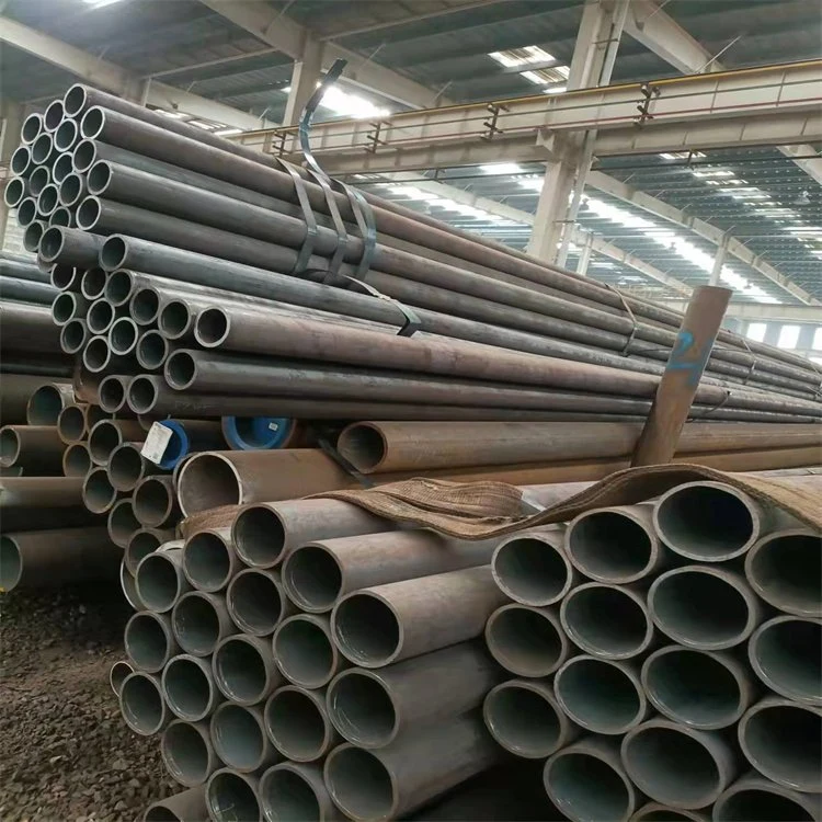 Fornitore di fabbrica ferro nero rotondo ferro dolce ERW tubo di acciaio