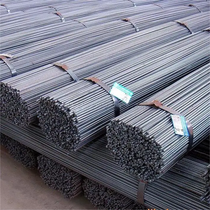 Cantiere acciaio al carbonio Rebar calcestruzzo sismico Rebar deformato tondo Barra di taglio in acciaio