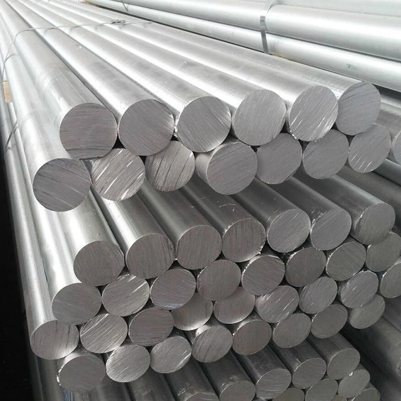 Barre/barre di alluminio di fascia alta 4032 2024 5052 6061 6063 6082 7075 Barra in alluminio 7005 6082