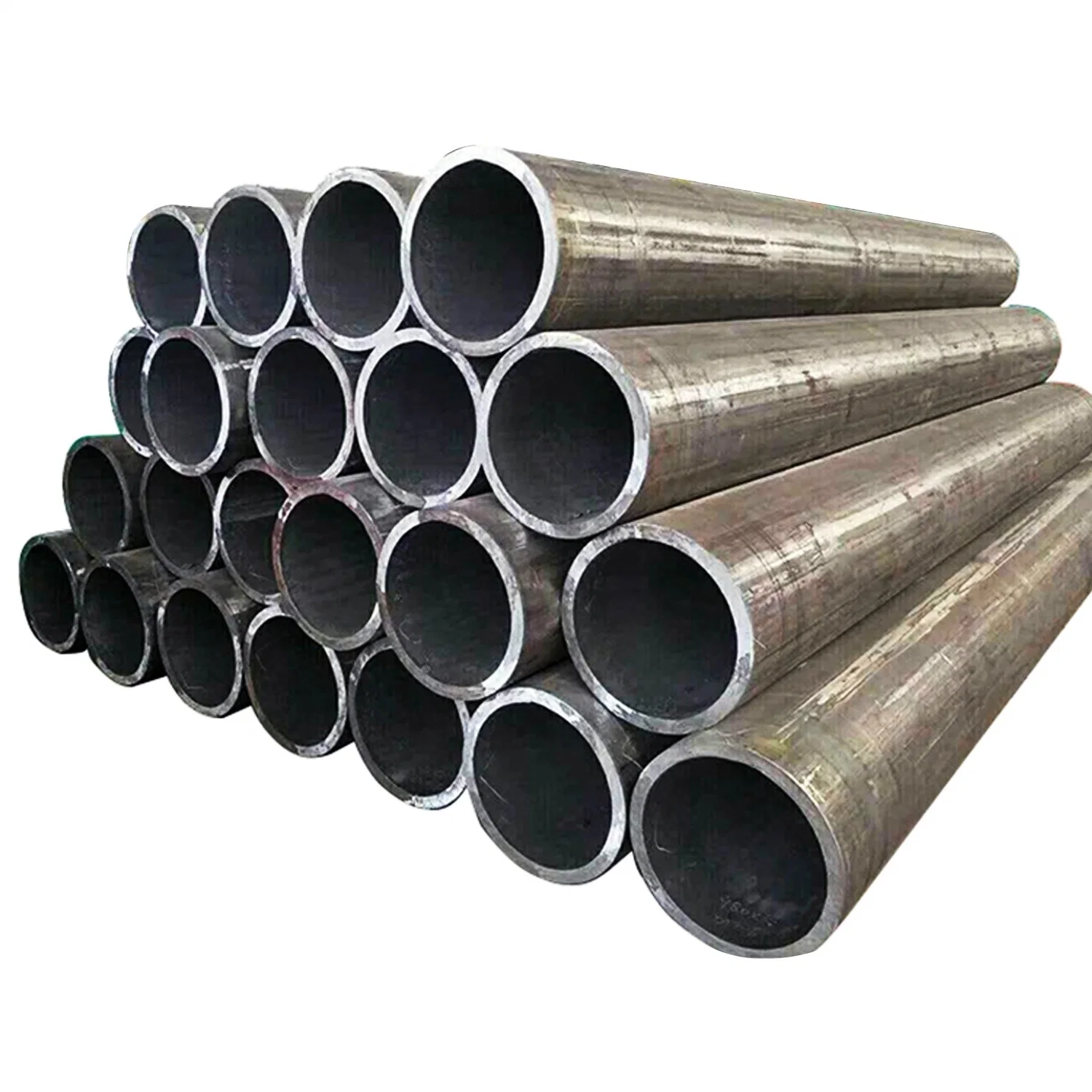 Fornitore di fabbrica ferro nero rotondo ferro dolce ERW tubo di acciaio