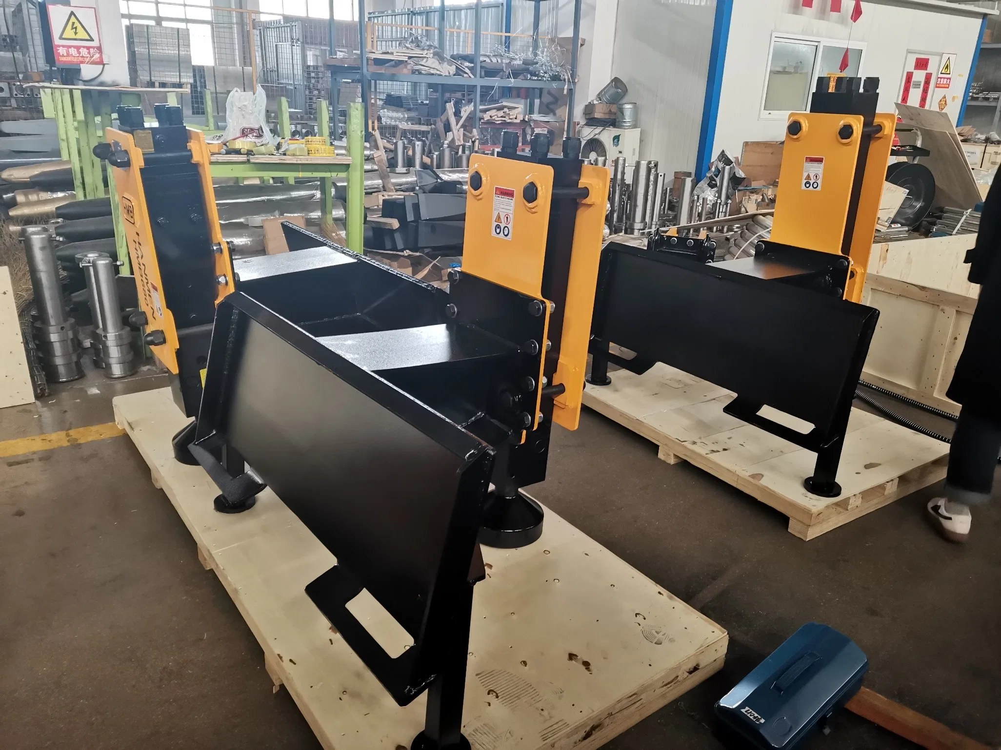 Inseritore per pali recinzione 42CrMo inseritore per pali martello idraulico per pattini Sterzo