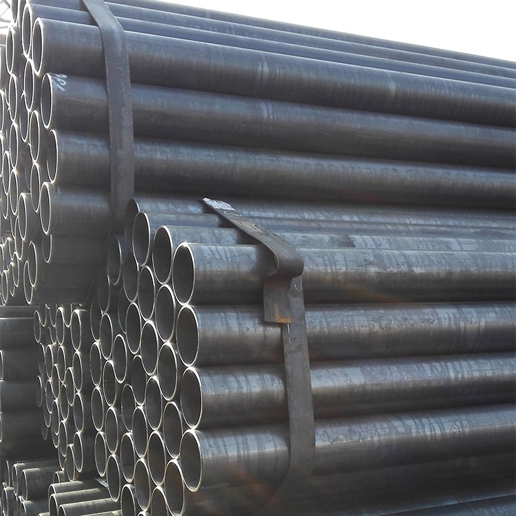 Tubo rotondo in ferro nero ricotto in acciaio dolce