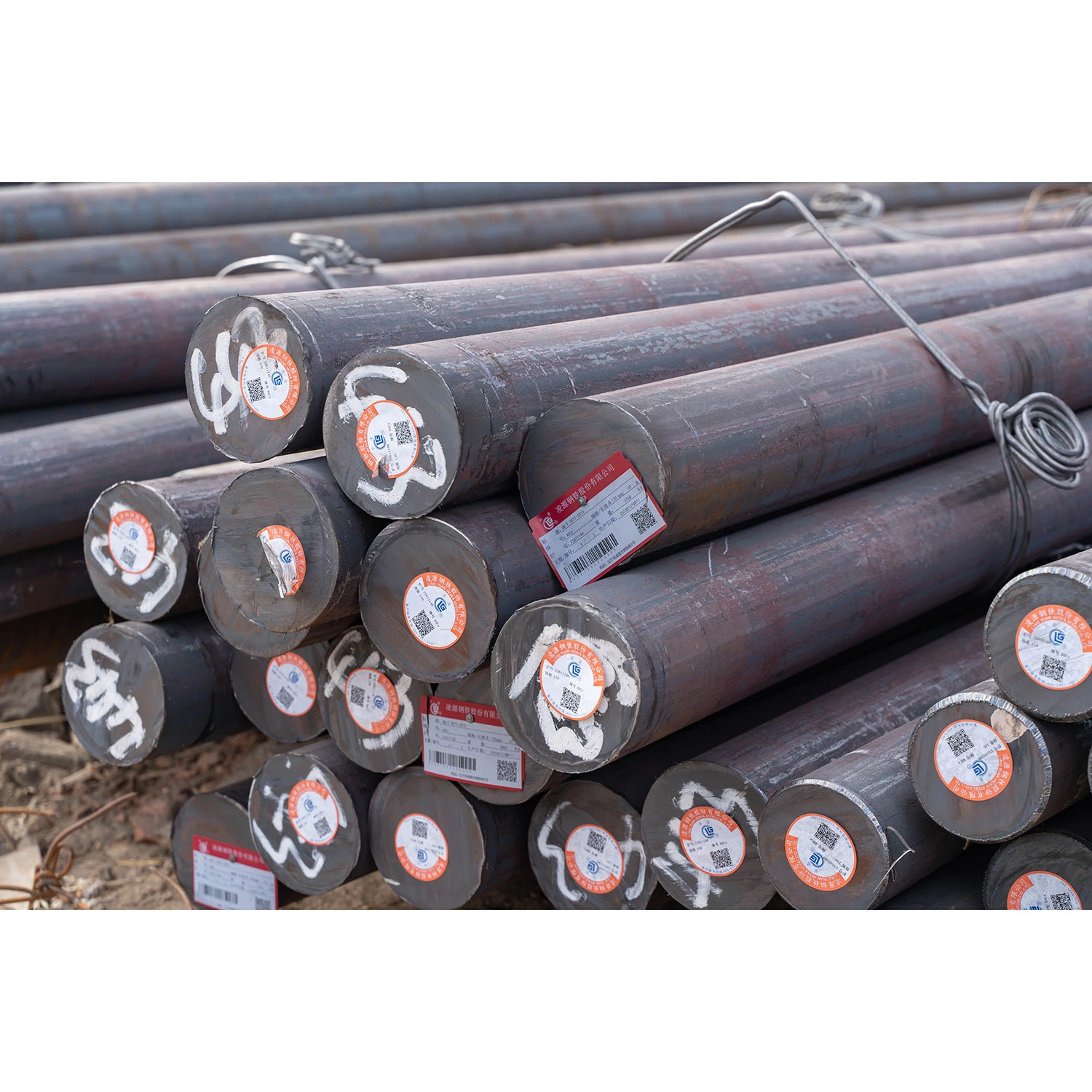 Q235 SS400 ASTM A36 S235JR Q345b S355JR SAE1020 SAE1045 carbonio Asta di ferro rotonda
