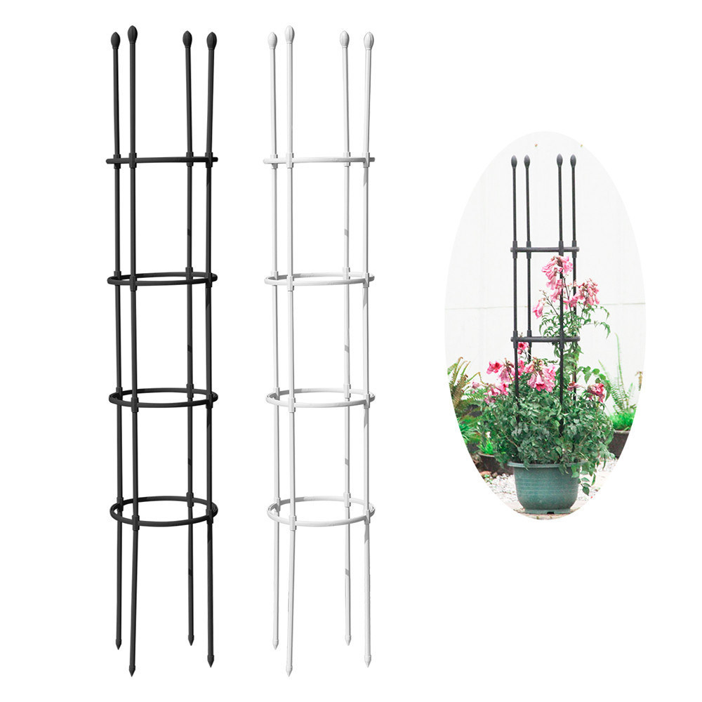Tipo dritto piante da giardino liana Arrampicata Trellis Fiori esterni metallo Asta di supporto