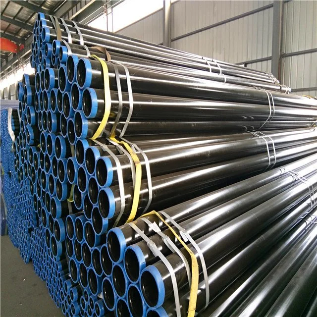 Tubo rotondo nero in acciaio dolce per materiali da costruzione API Steel Tubo