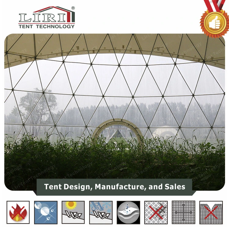Tende a cupola trasparenti per esterni opache Tenda a cupola in PVC gonfiabile