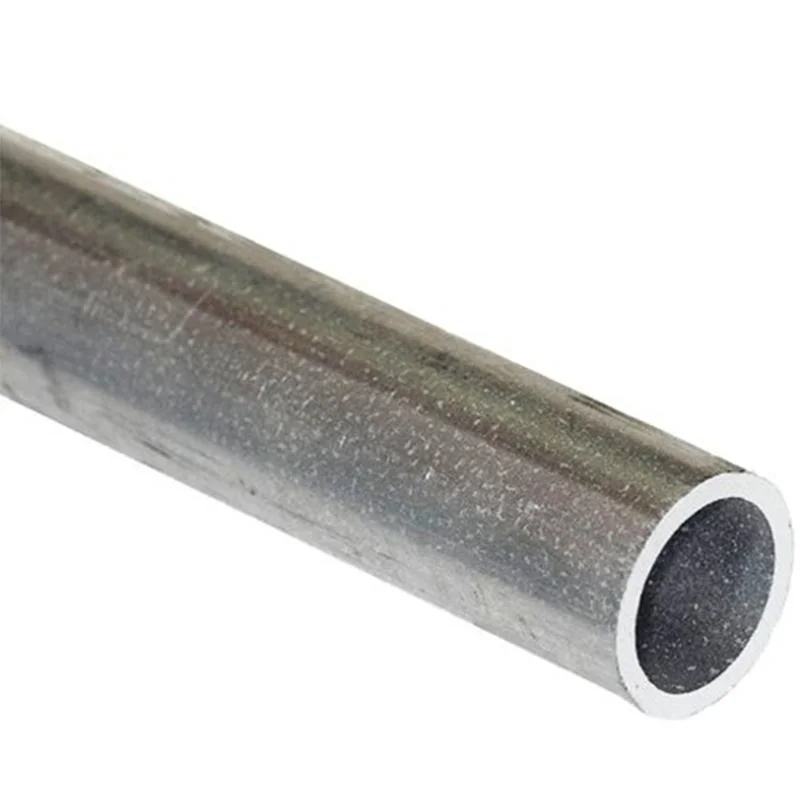 EN10025 S235JR-S355JR tubo rotondo zincato Q195 0.4 mm zincato senza saldatura rotondo Tubo in acciaio